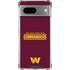 NFL Washington Commanders Performance Series Google Pixel 7a Clear Case